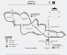 Calgary Transit route 46 (12-2010).png