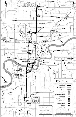 Edmonton Transit System route 9 - CPTDB Wiki