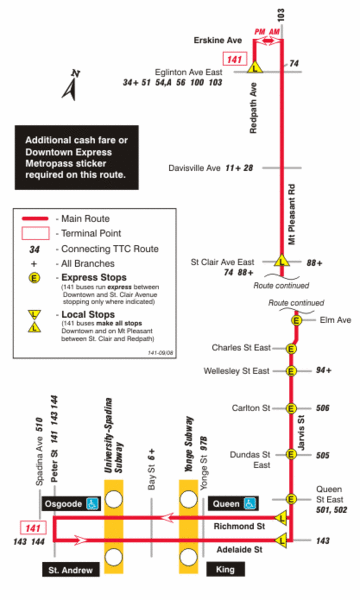 File:Toronto Transit Commission route 141 map (2008)-a.gif