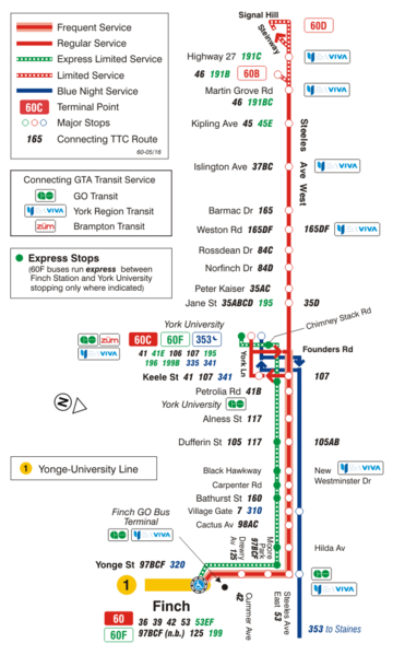 File:Toronto Transit Commission route 60 map (05-2016)-a.png
