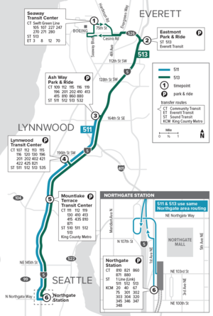 Sound Transit Route 511-513 map (October 2021)-a.png